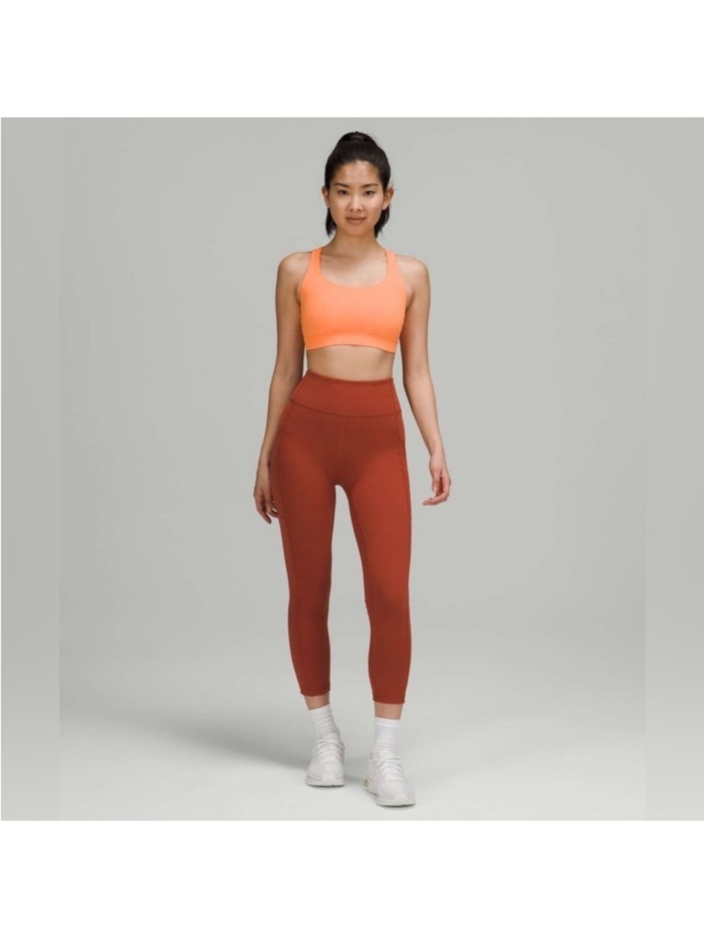 Lululemon HR Crop 23” Cayenne